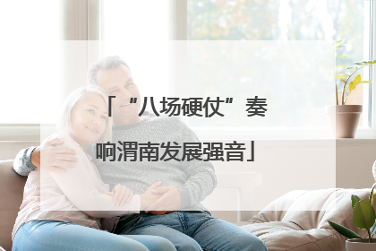 “八场硬仗”奏响渭南发展强音