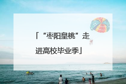 “枣阳皇桃”走进高校毕业季