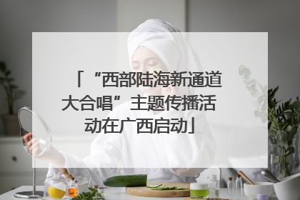 “西部陆海新通道大合唱”主题传播活动在广西启动