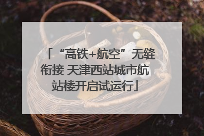 “高铁+航空”无缝衔接 天津西站城市航站楼开启试运行
