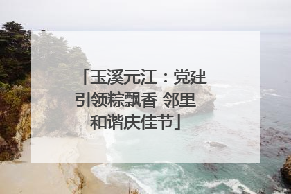 玉溪元江：党建引领粽飘香 邻里和谐庆佳节