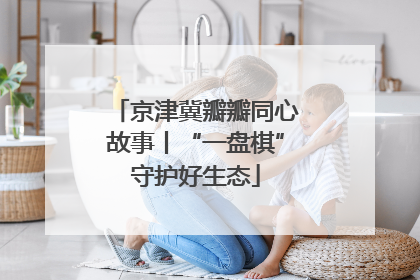 京津冀瓣瓣同心故事丨“一盘棋”守护好生态