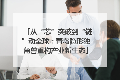 从“芯”突破到“链”动全球：青岛隐形独角兽重构产业新生态