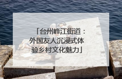 台州峰江街道：外国友人沉浸式体验乡村文化魅力