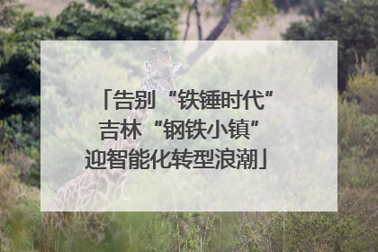 告别“铁锤时代” 吉林“钢铁小镇”迎智能化转型浪潮