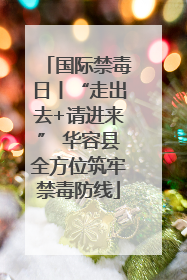 国际禁毒日丨“走出去+请进来” 华容县全方位筑牢禁毒防线