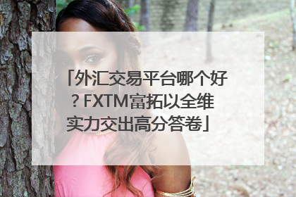 外汇交易平台哪个好？FXTM富拓以全维实力交出高分答卷