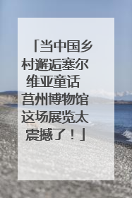 当中国乡村邂逅塞尔维亚童话 莒州博物馆这场展览太震撼了！