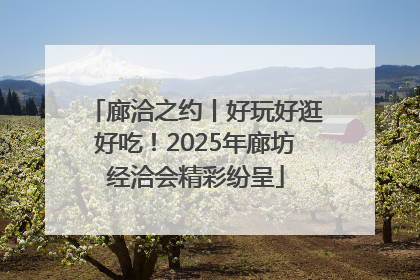 廊洽之约丨好玩好逛好吃！2025年廊坊经洽会精彩纷呈
