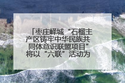 枣庄峄城“石榴主产区铸牢中华民族共同体意识联盟项目”将以“六联”活动为抓手深化品牌建设