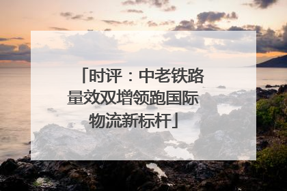 时评：中老铁路量效双增领跑国际物流新标杆