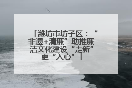 潍坊市坊子区：“非遗+清廉”助推廉洁文化建设“走新”更“入心”