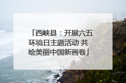 西峡县:开展六五环境日主题活动 共绘美丽中国新画卷