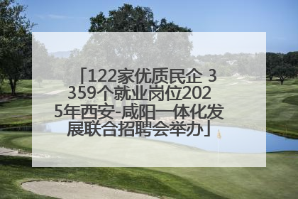 122家优质民企 3359个就业岗位2025年西安-咸阳一体化发展联合招聘会举办